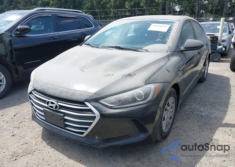 2018 Hyundai Elantra Se из США, поврежденный, VIN KMHD74LF7JU665908